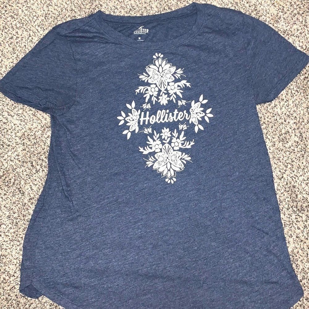 Hollister - Blue T-Shirt - M